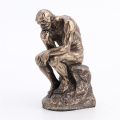 Rodin The Thinker Cast Resin Statue Bronze Finish